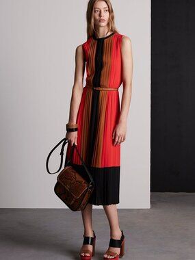 NWT Pleated dress from Michael Kors Resort Collection - Size 10